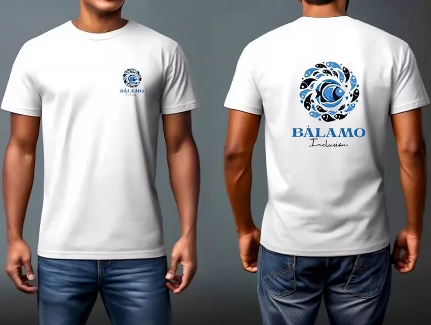 Camiseta oficial de la Asociación Bálamo Inclusión